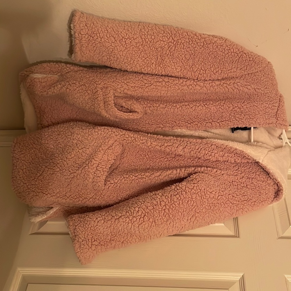 ME JANE FAUX FUR TEDDY JACKET